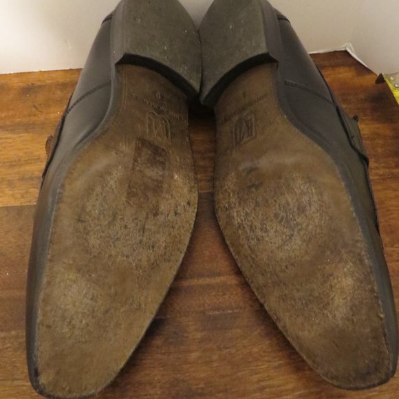 Bruno Magli Men\'s Penny Loafers Dark Brown sz 9 main image 6